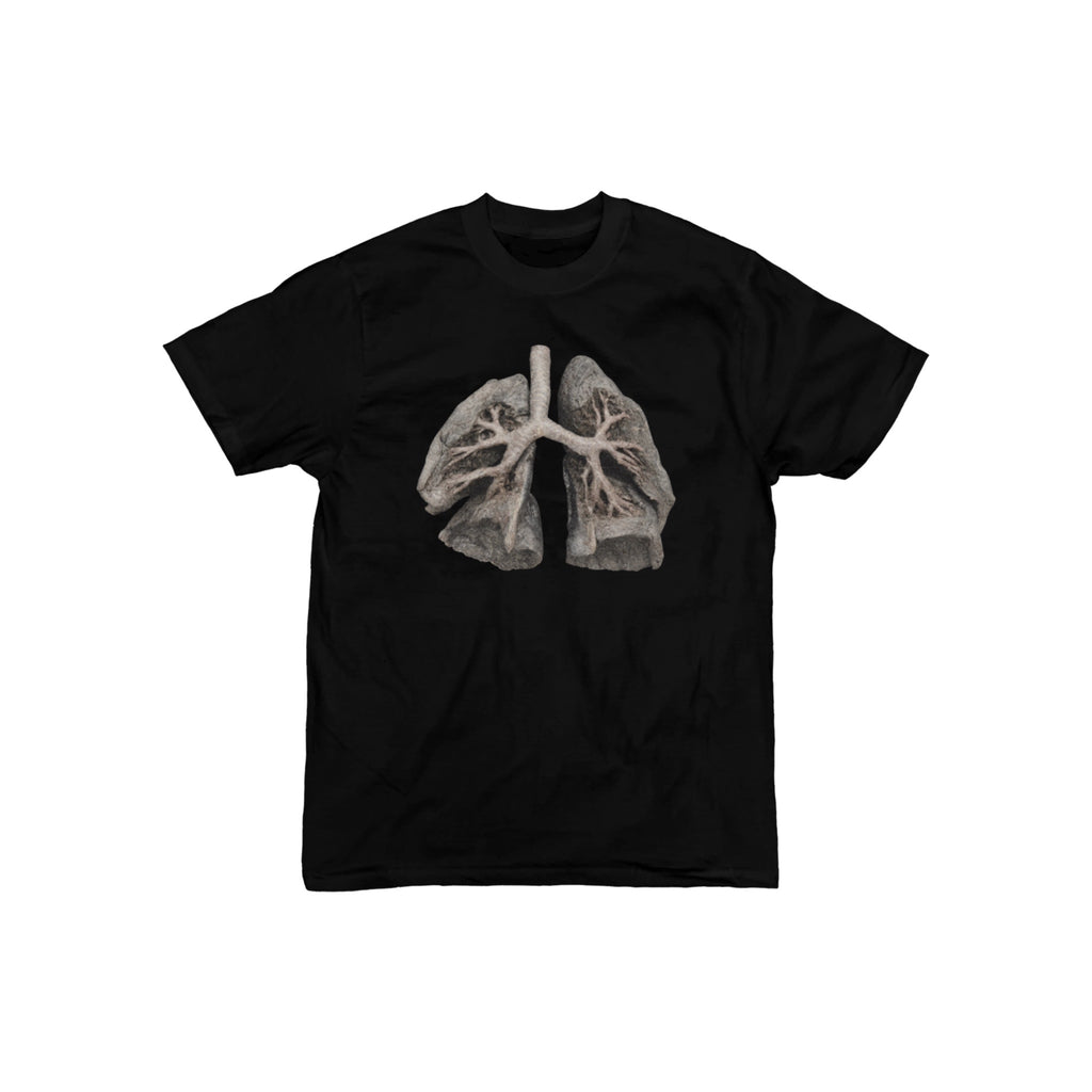 LUNGS TEE (BLACK)