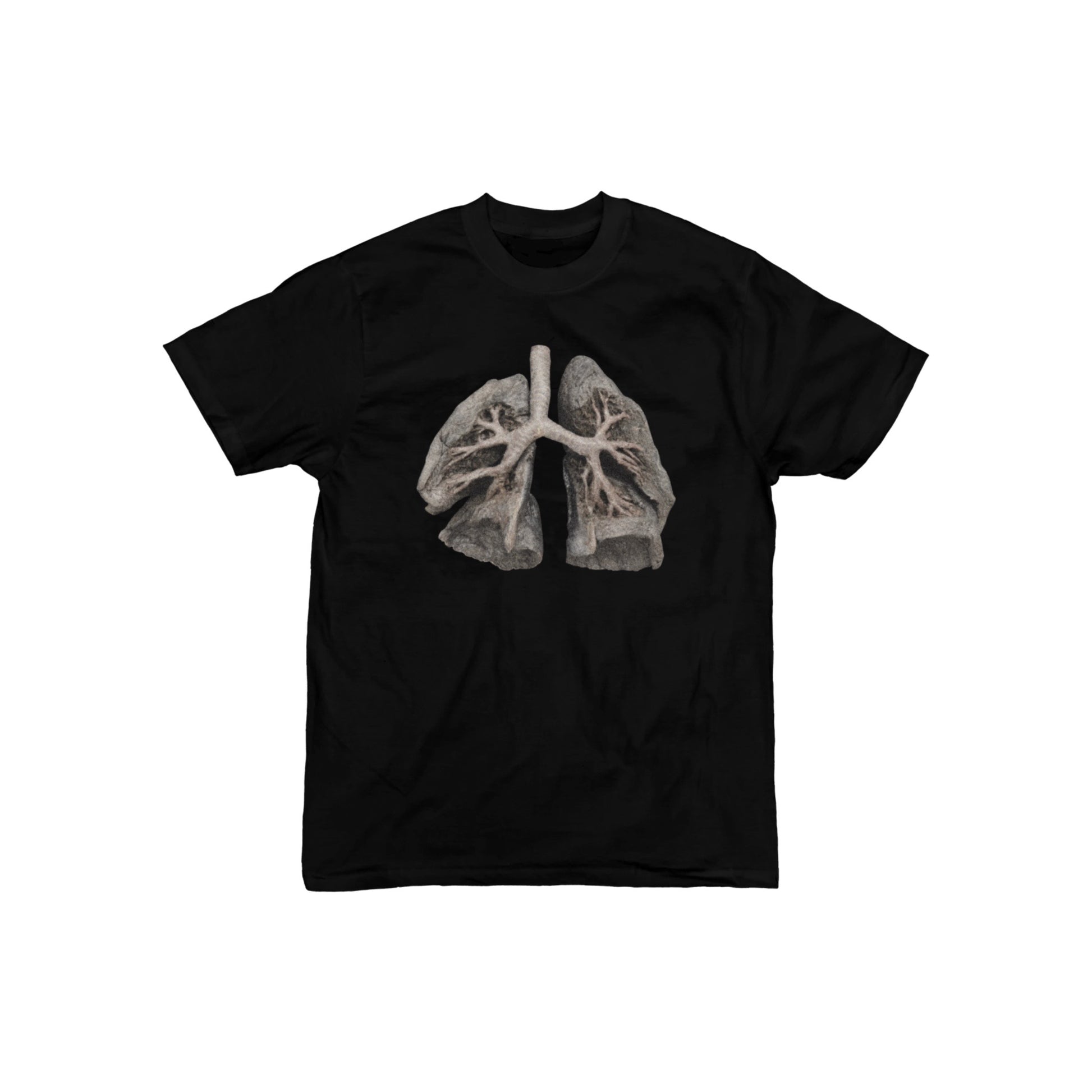 LUNGS TEE (BLACK)