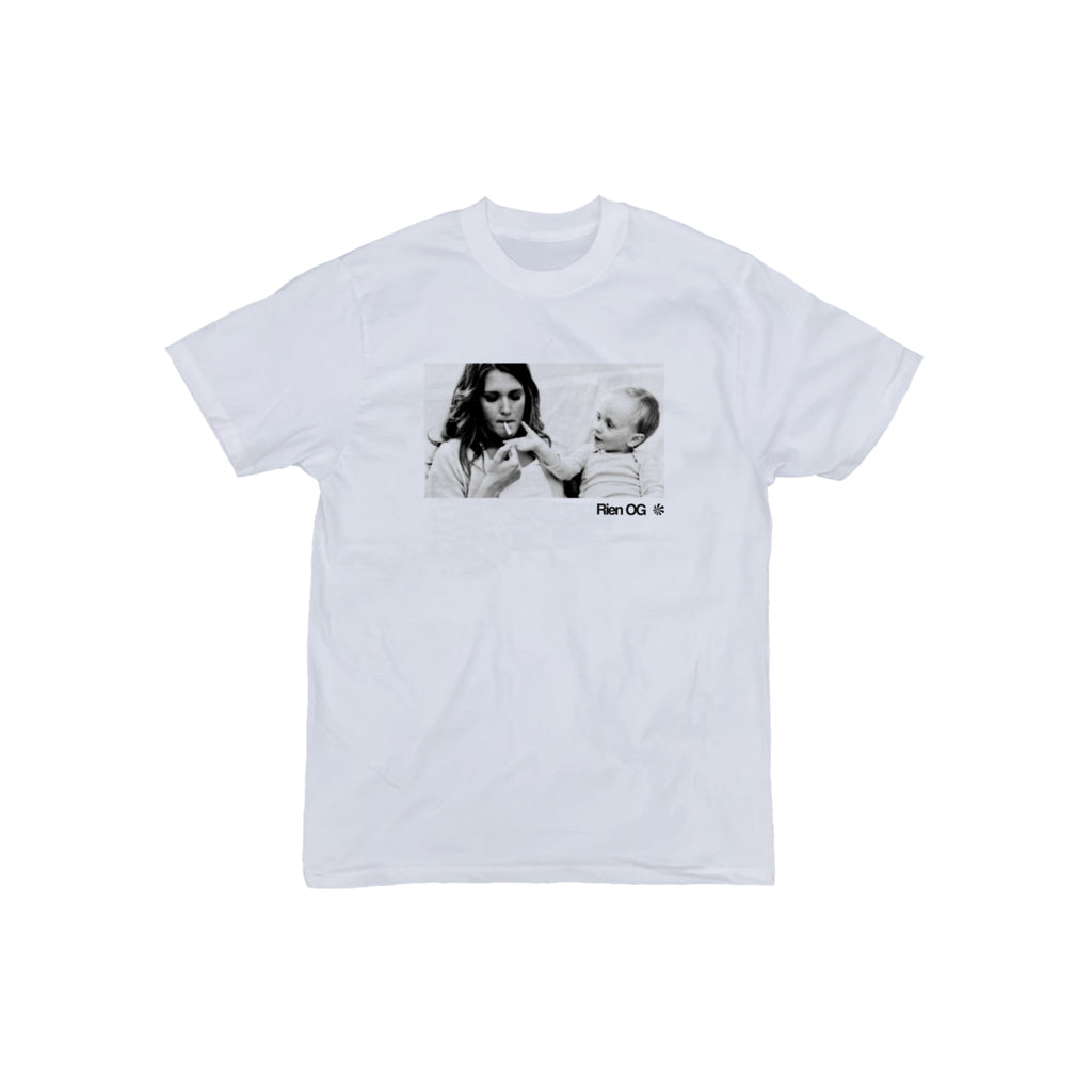 'BABY' TEE (WHITE)